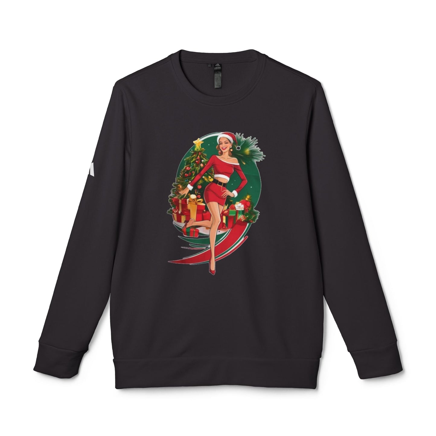 Felpa Girocollo Unisex Festiva - Design "Holiday Cheer" by Adidas - Aky & Co.