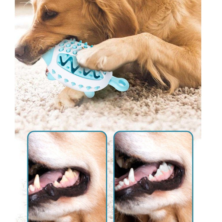 Giocattolo da Masticare per Cani in Gomma Naturale TPR - Distributore di Cibo, Igiene Dentale e Stimolazione Mentale - Aky & Co.