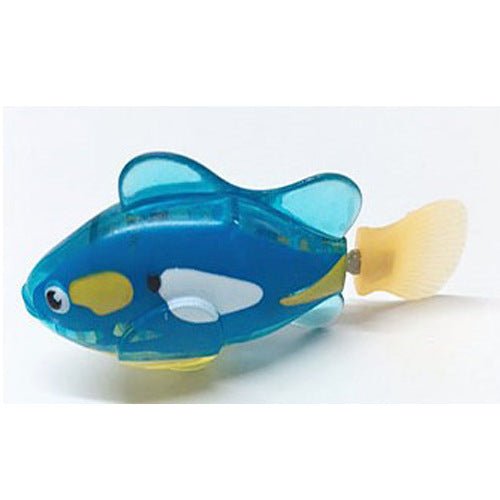 Giocattolo elettronico luminoso elettrico per pesci che nuotano, pesce robot, giocattolo per il bagnetto dei bambini - Aky & Co.