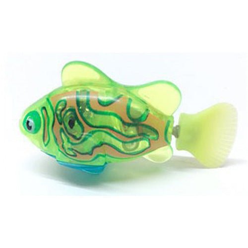 Giocattolo elettronico luminoso elettrico per pesci che nuotano, pesce robot, giocattolo per il bagnetto dei bambini - Aky & Co.