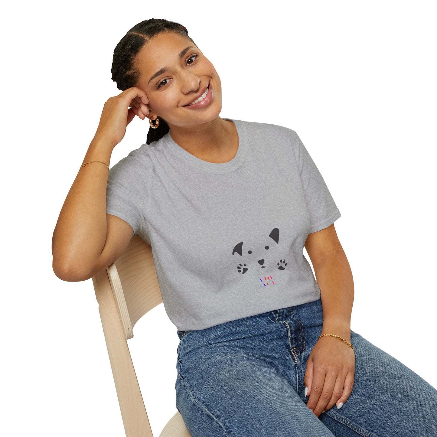Maglietta Unisex con Design di Cucciolo: Perfetta per gli Amanti dei Cani - Solo su APF Shop Online - Aky & Co.