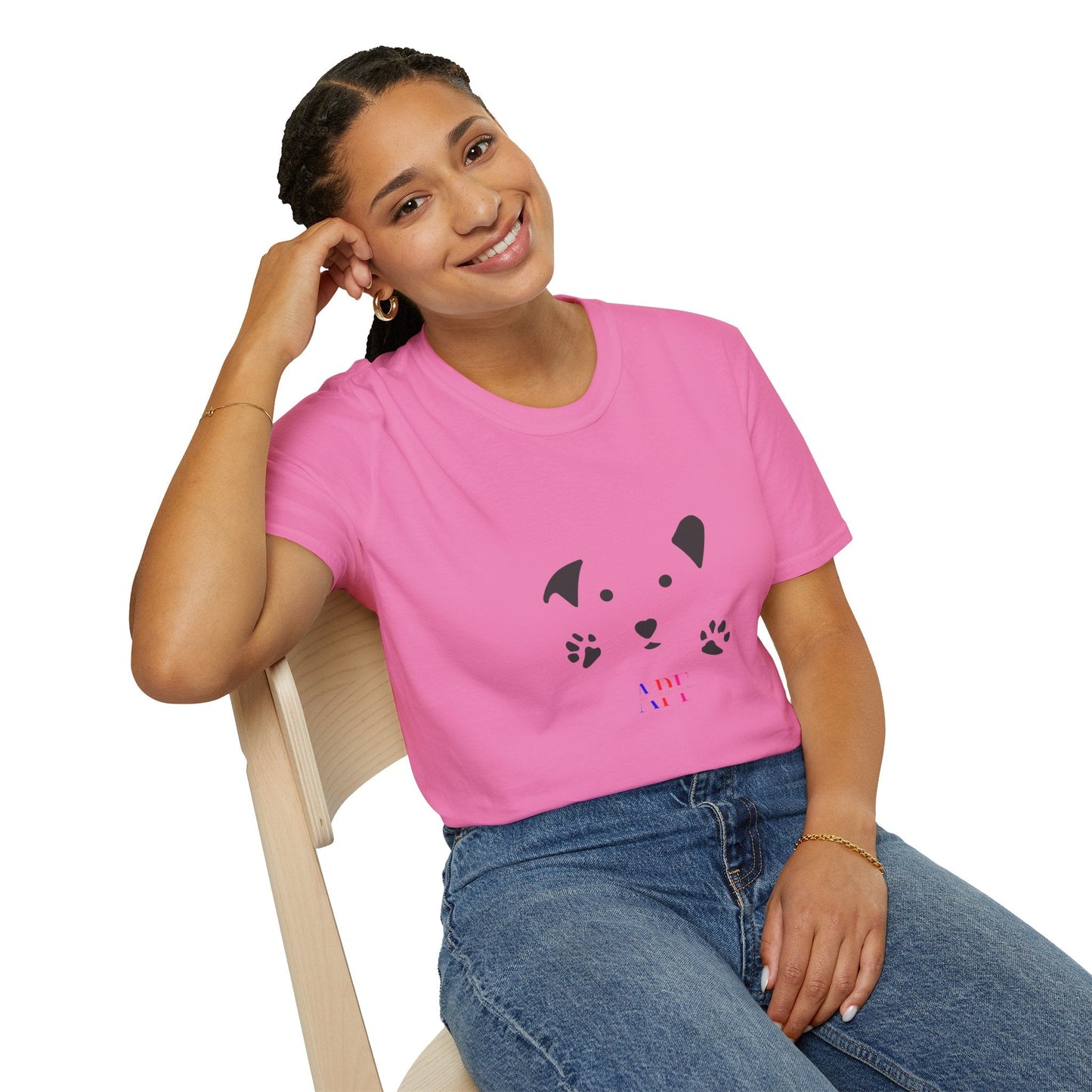 Maglietta Unisex con Design di Cucciolo: Perfetta per gli Amanti dei Cani - Solo su APF Shop Online - Aky & Co.