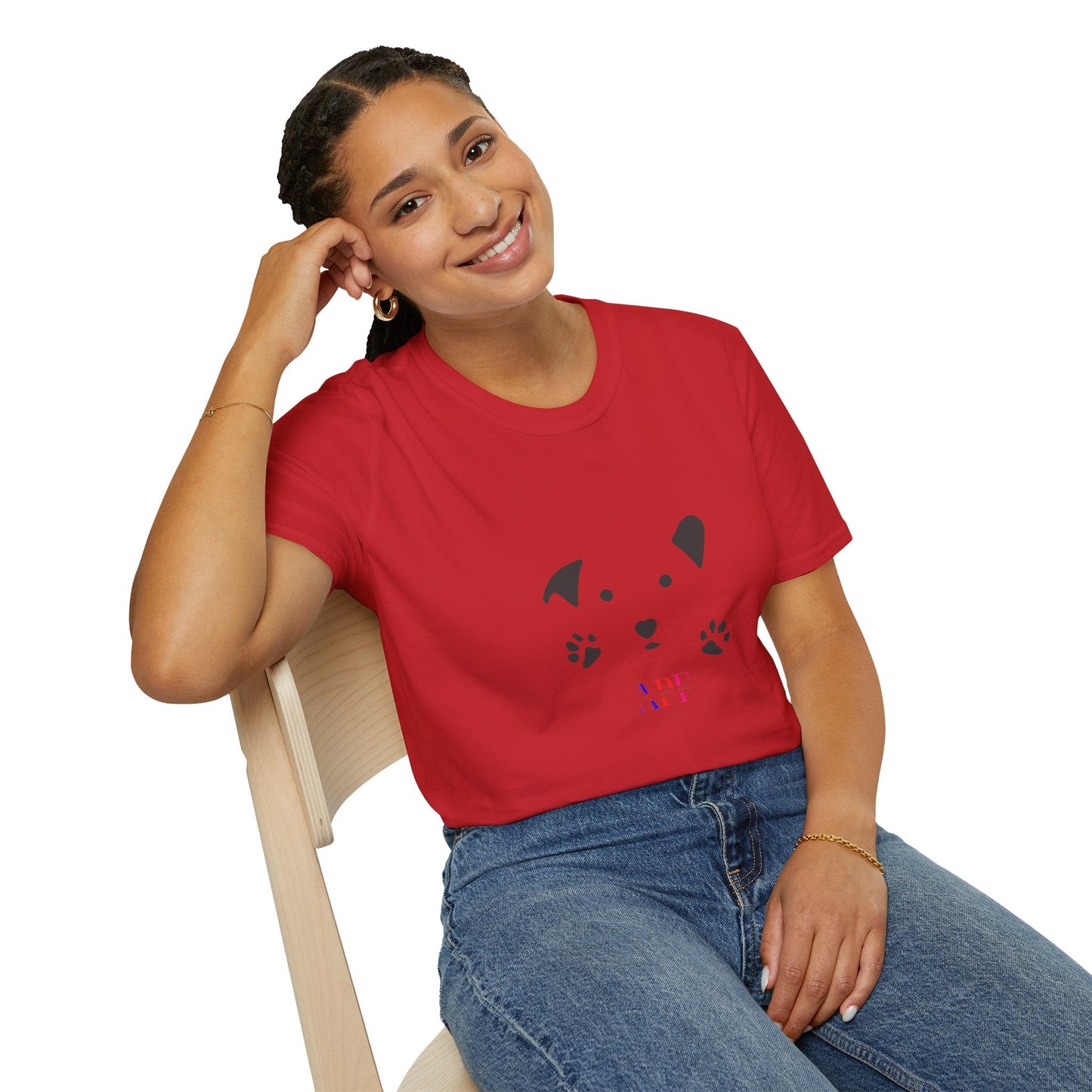 Maglietta Unisex con Design di Cucciolo: Perfetta per gli Amanti dei Cani - Solo su APF Shop Online - Aky & Co.