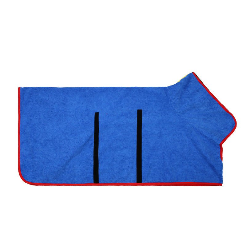 Accappatoio AKYCO blu vista prodotto - AKYCO