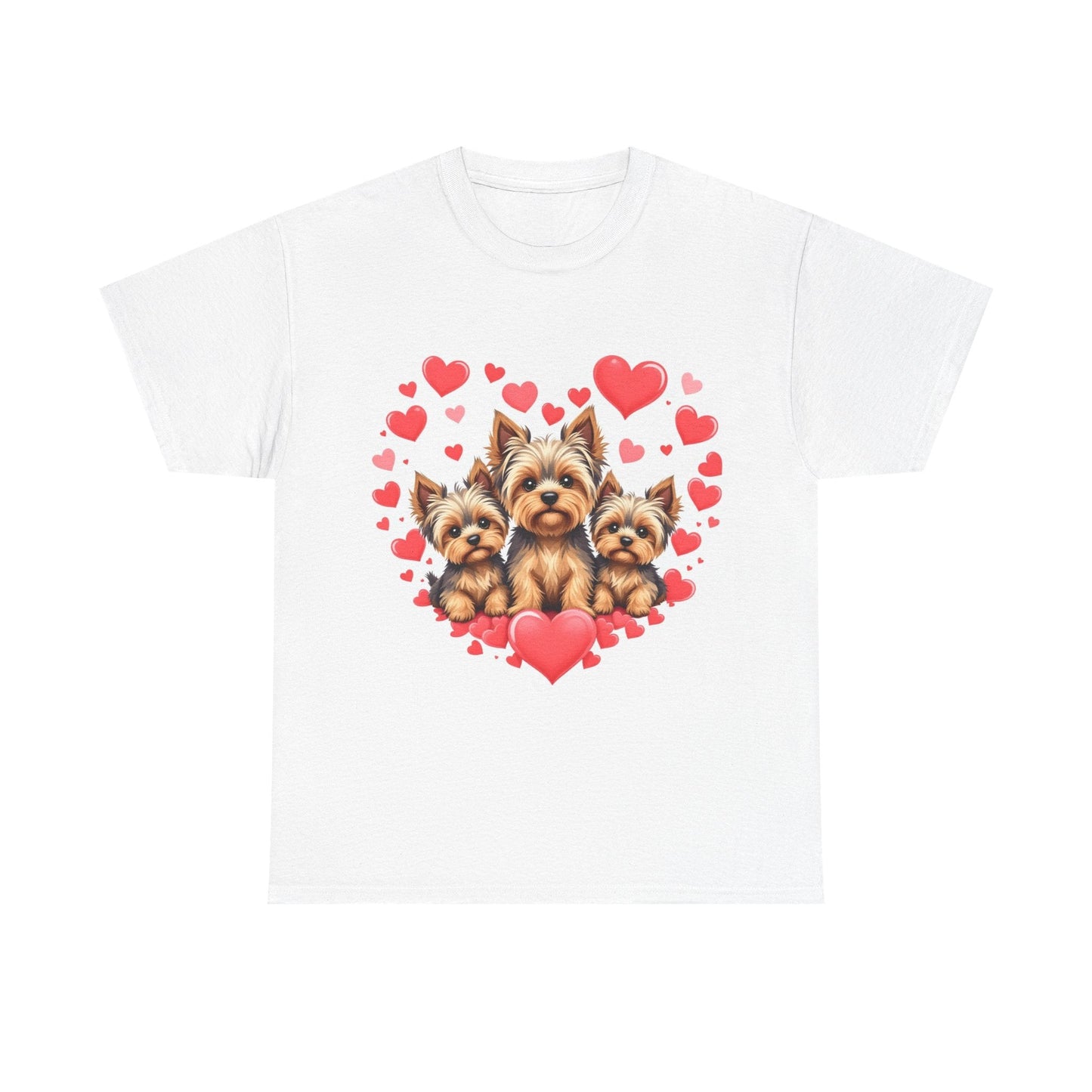 Romantic Love Rose Petals Unisex Heavy Cotton Tee - Aky & Co.