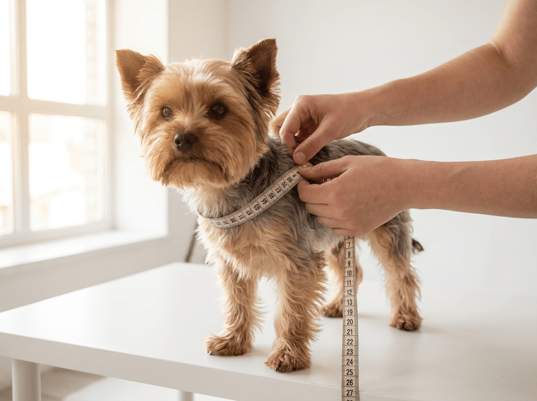 Come scegliere la taglia giusta per il tuo Yorkshire Terrier - AKYCO