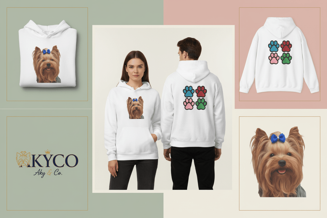 Felpe pet lover per amanti dei cani Yorkshire Terrier - AKYCO