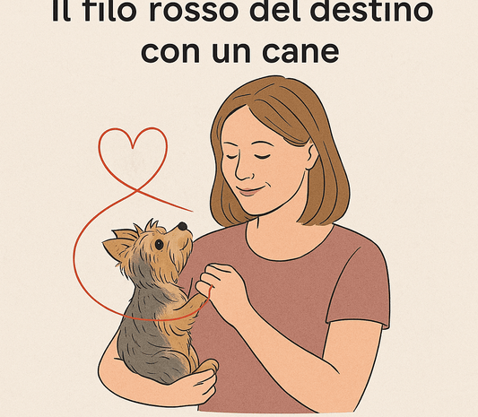 Il filo rosso che lega un cuore umano a quello di un cane - Aky & Co.