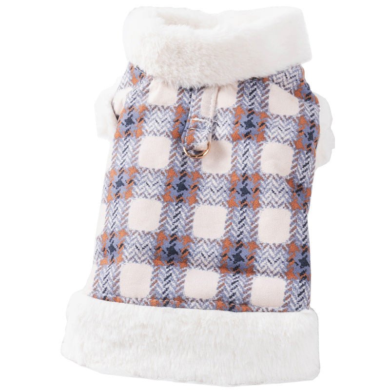 Abbigliamento caldo per cani e gatti con peluche: Gilet orsacchiotto per piccoli animali | Abbigliamento per animali domestici - Aky & Co.