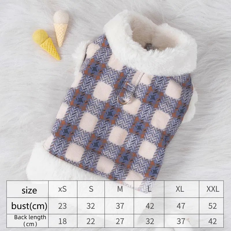 Abbigliamento caldo per cani e gatti con peluche: Gilet orsacchiotto per piccoli animali | Abbigliamento per animali domestici - Aky & Co.