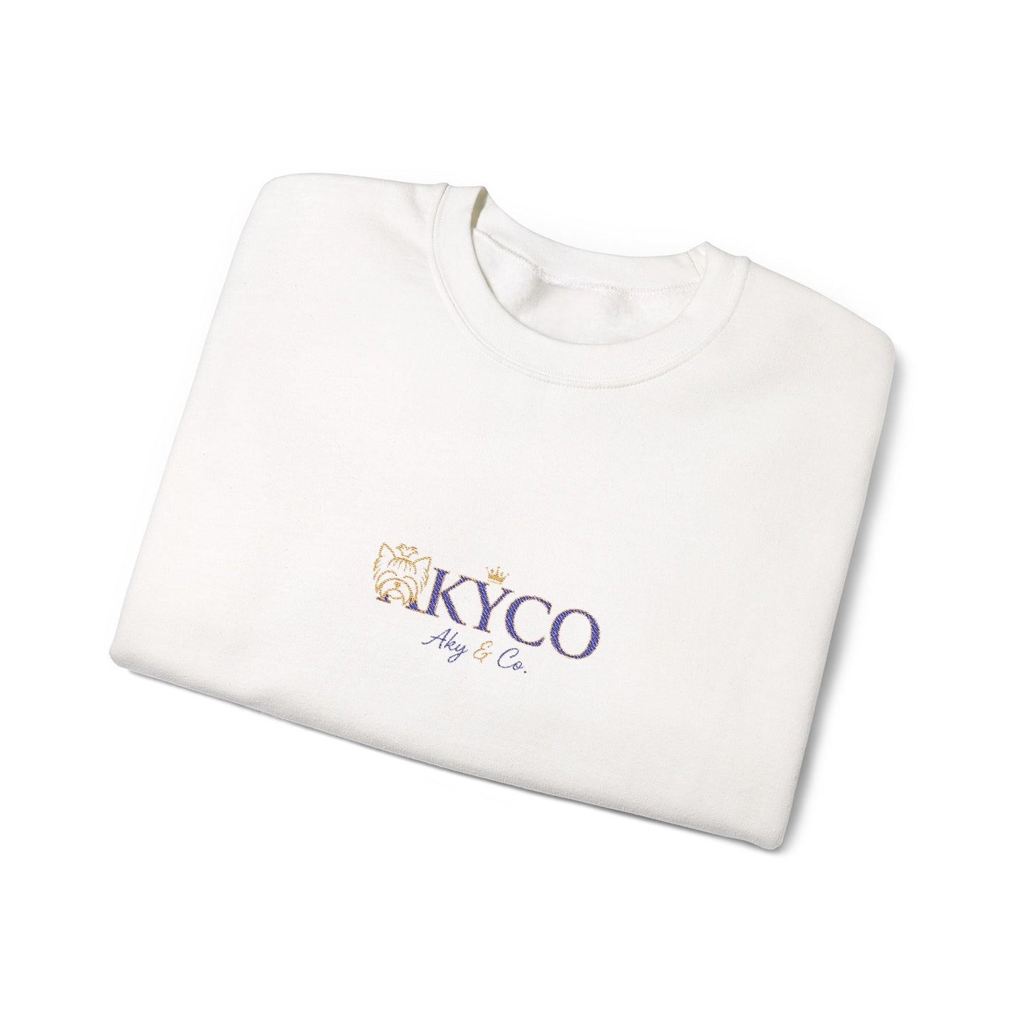 AKYCO Floral Logo Crewneck Sweatshirt - AKYCO