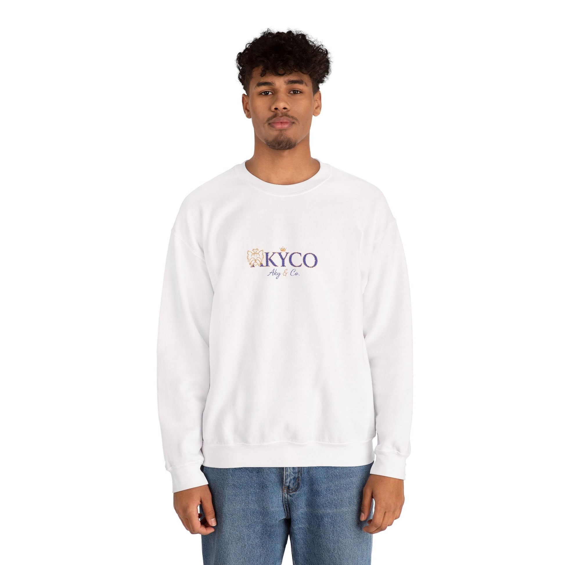 AKYCO Floral Logo Crewneck Sweatshirt - AKYCO