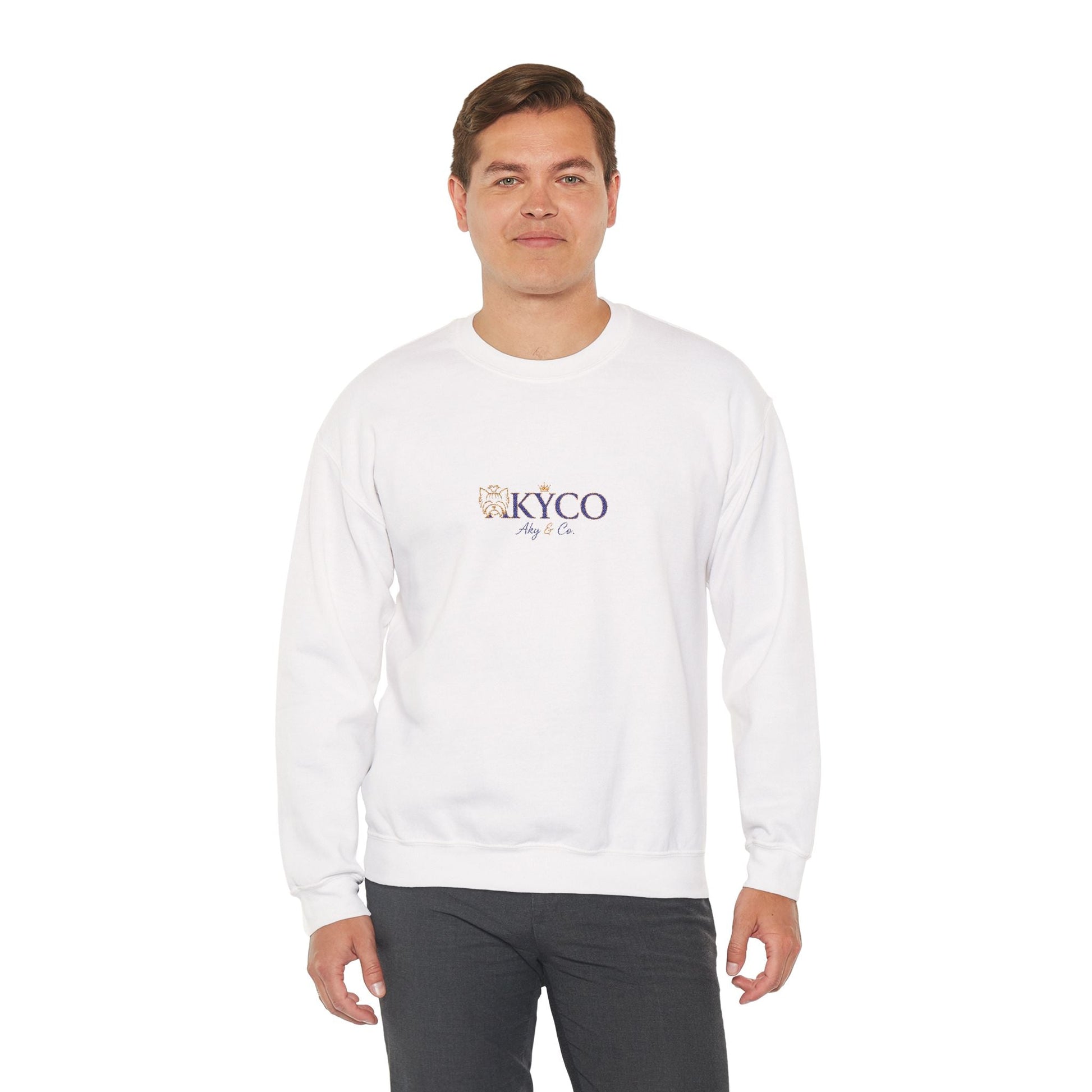 AKYCO Floral Logo Crewneck Sweatshirt - AKYCO