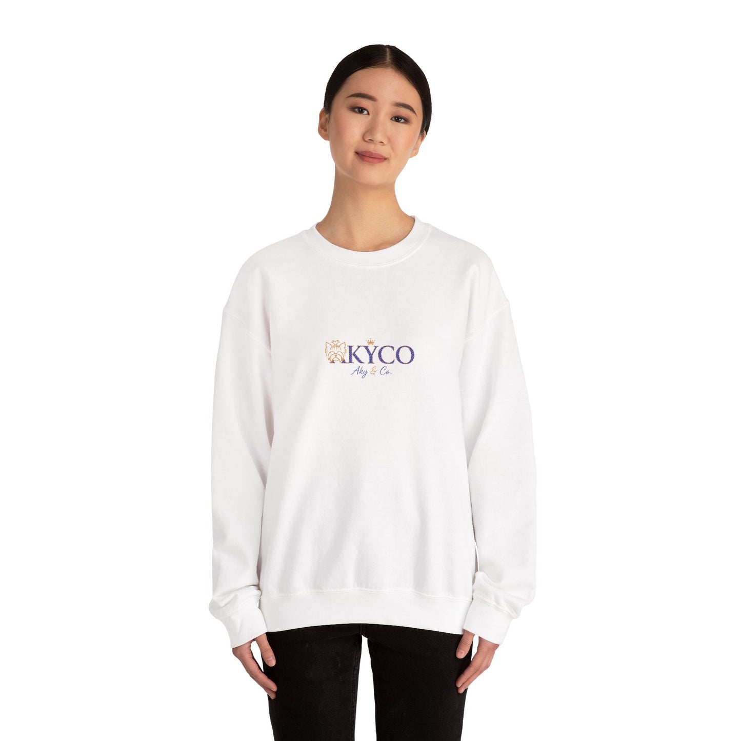 AKYCO Floral Logo Crewneck Sweatshirt - AKYCO