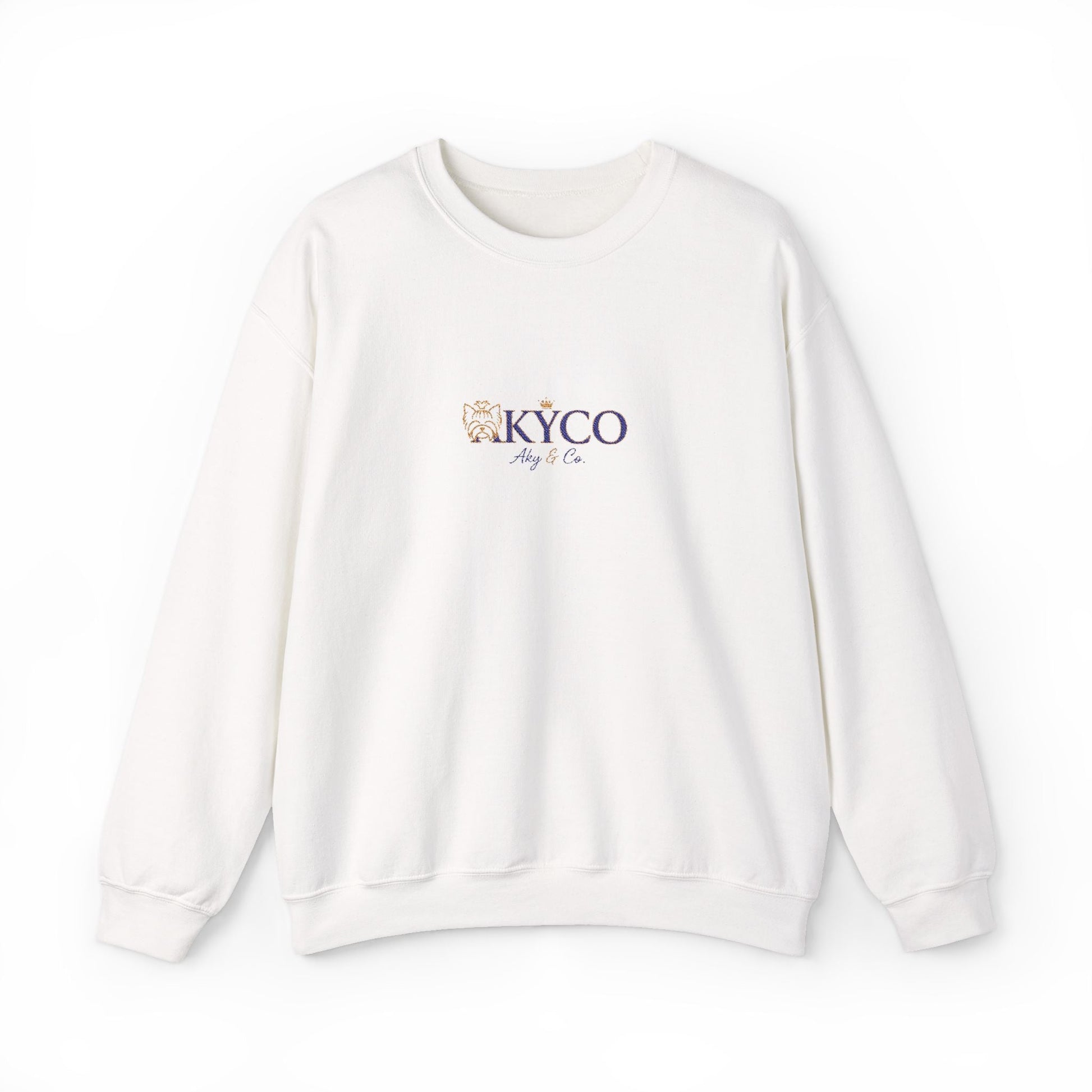 AKYCO Floral Logo Crewneck Sweatshirt - AKYCO