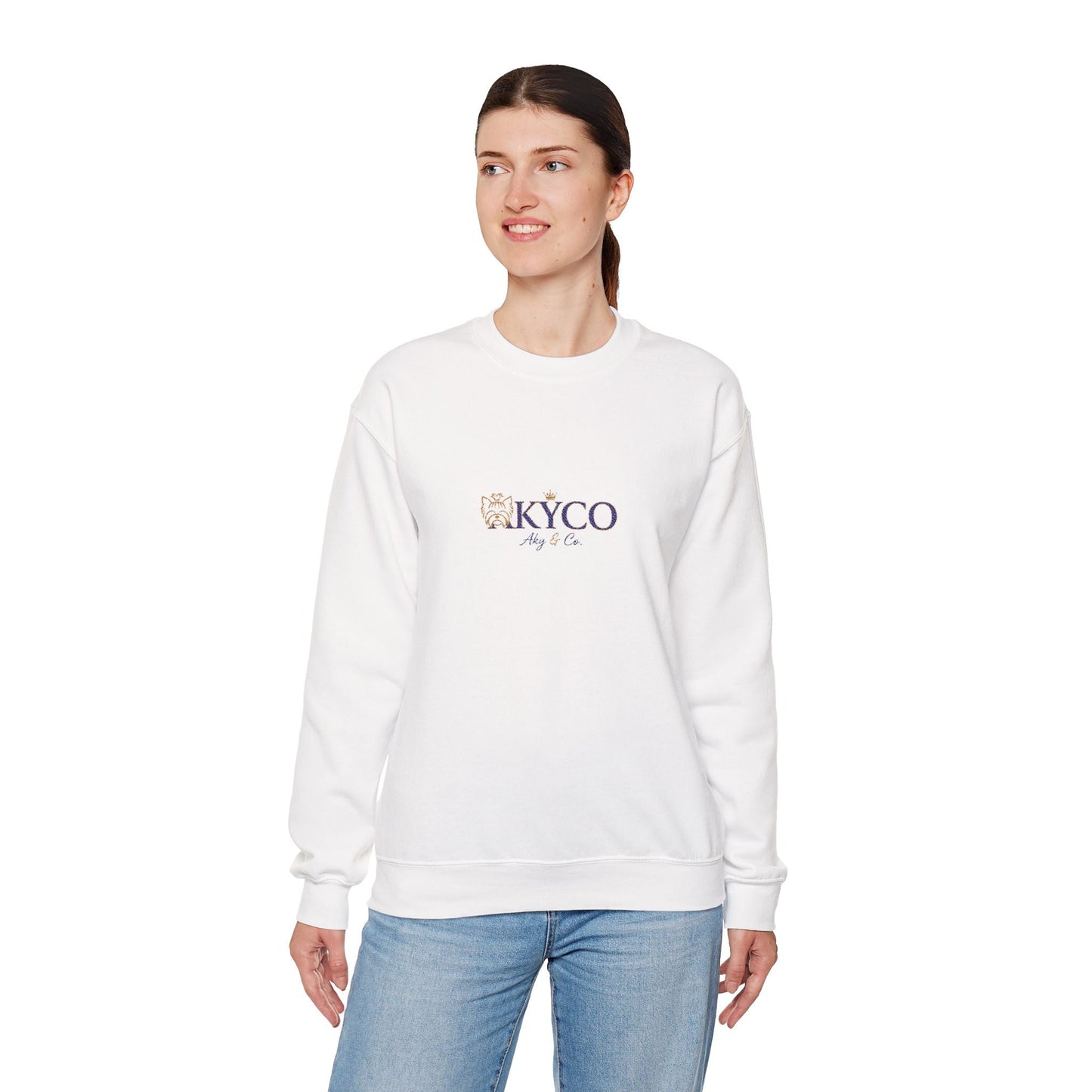 AKYCO Floral Logo Crewneck Sweatshirt - AKYCO