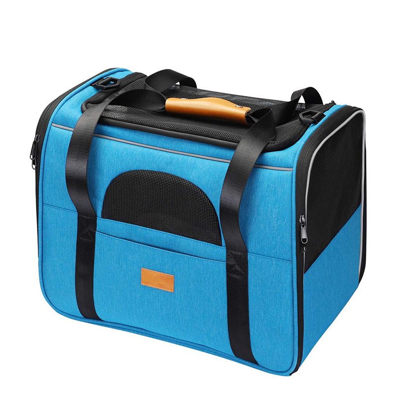 Borsa Trasportino Pieghevole per Animali Domestici - 4 Colori, Grande Capacità e Materiale Resistente - Aky & Co.