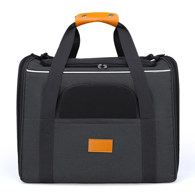 Borsa Trasportino Pieghevole per Animali Domestici - 4 Colori, Grande Capacità e Materiale Resistente - Aky & Co.