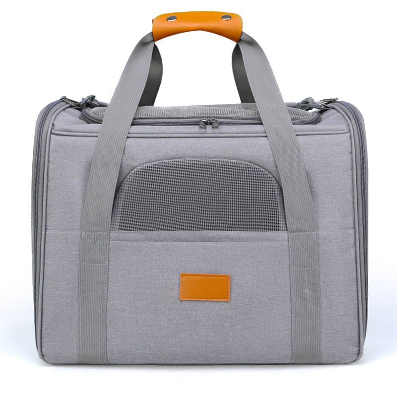 Borsa Trasportino Pieghevole per Animali Domestici - 4 Colori, Grande Capacità e Materiale Resistente - Aky & Co.