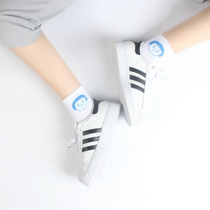 Calzini Donna Creativi in Cotone Misto - Design Cartoon e 3D, Calze Casual e Fashion - Aky & Co.