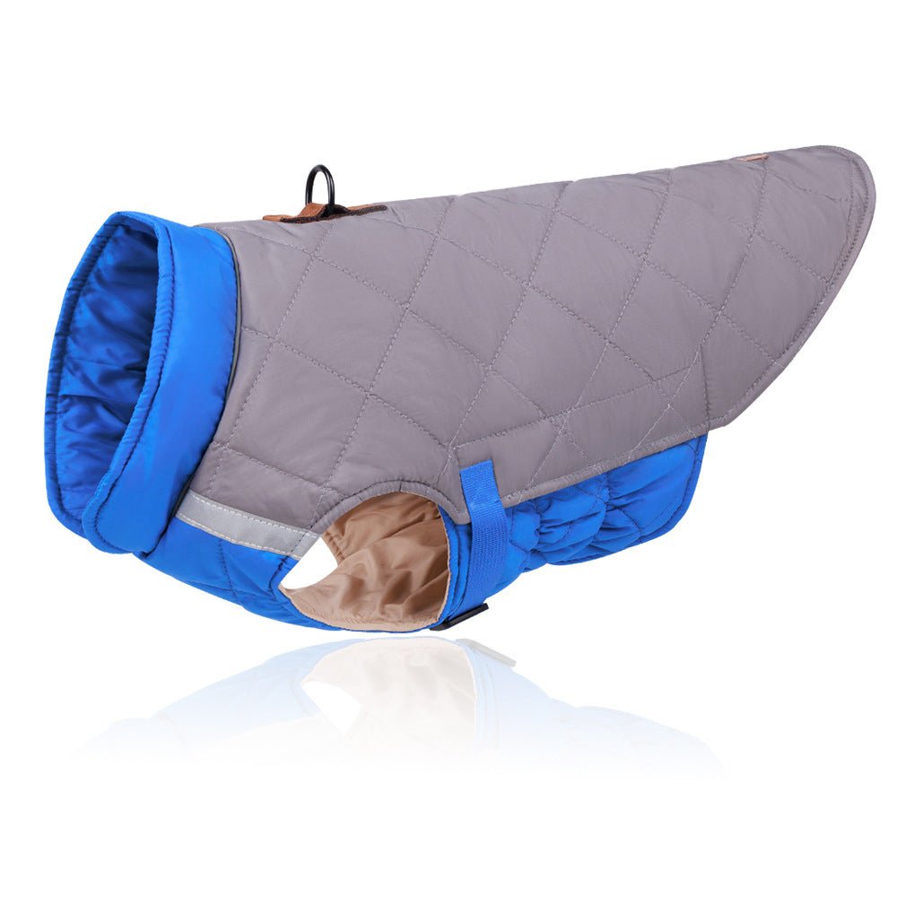 Cappotto Riflettente Caldo per Cani - Gilet Imbottito in Cotone Stile Casual | Abbigliamento per Animali Domestici - Aky & Co.