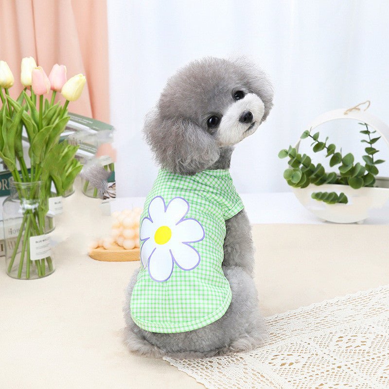 🌼 Costume per Cucciolo con Fiori – Semplice e Colorato - Aky & Co.
