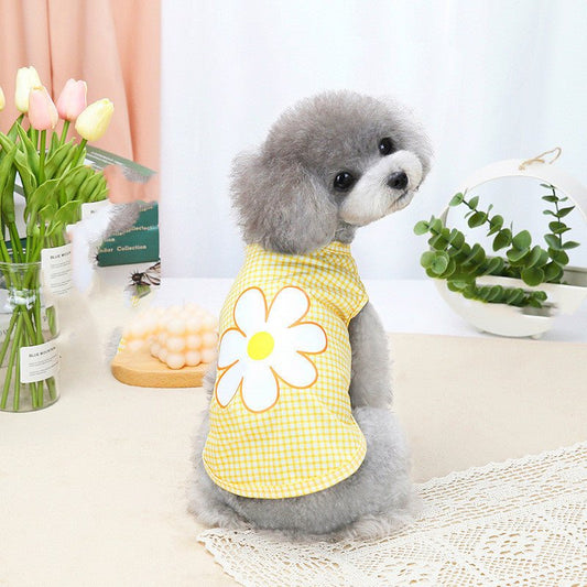 🌼 Costume per Cucciolo con Fiori – Semplice e Colorato - Aky & Co.