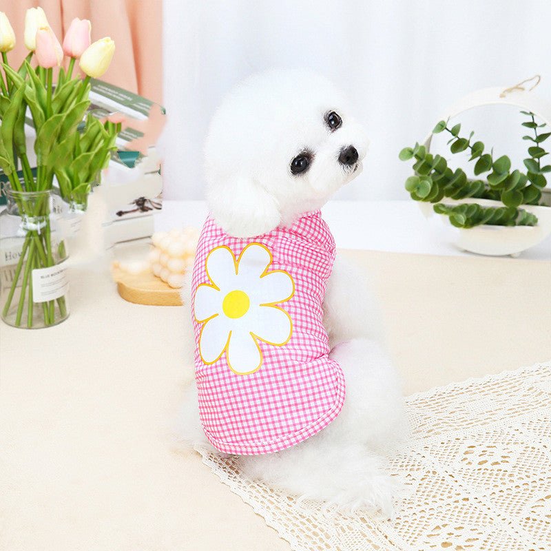 🌼 Costume per Cucciolo con Fiori – Semplice e Colorato - Aky & Co.