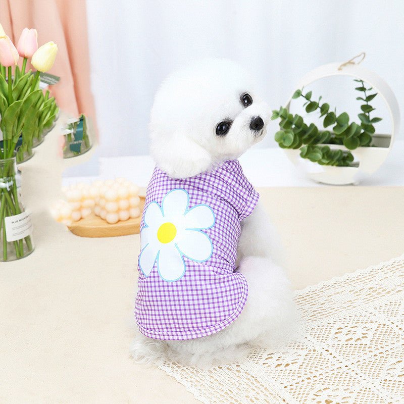 🌼 Costume per Cucciolo con Fiori – Semplice e Colorato - Aky & Co.