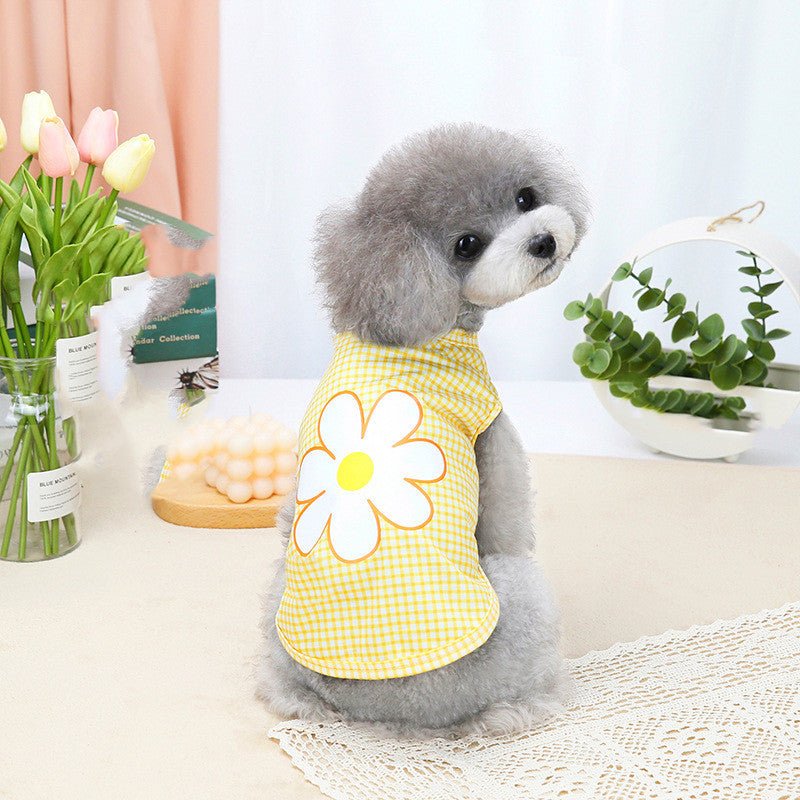 🌼 Costume per Cucciolo con Fiori – Semplice e Colorato - Aky & Co.