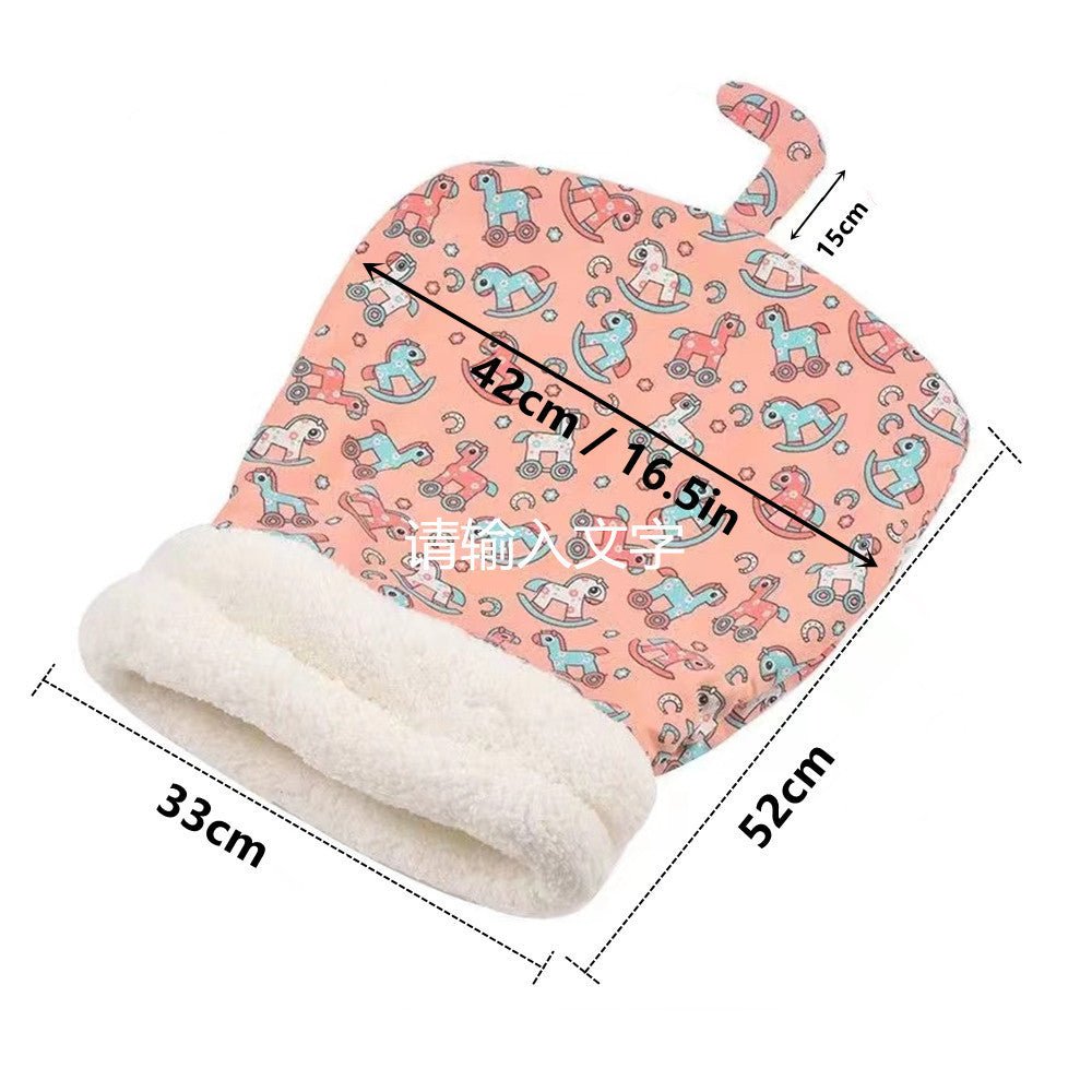 Cuccia a Sacco Morbida per Gatti - Letto Caldo e Confortevole | Nido Chiuso per Gatti (2,5 - 7kg) - Aky & Co.