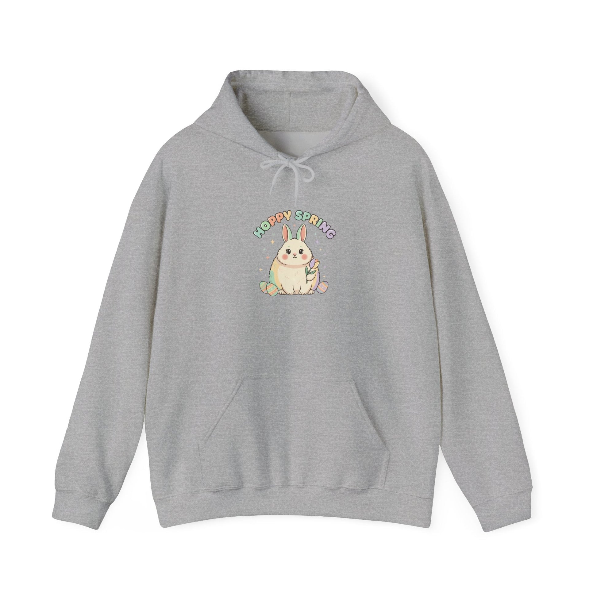 Cute Pastel Bunny, Hoodie | Easter Bunny Aesthetic, vintage pastel spring - AKYCO