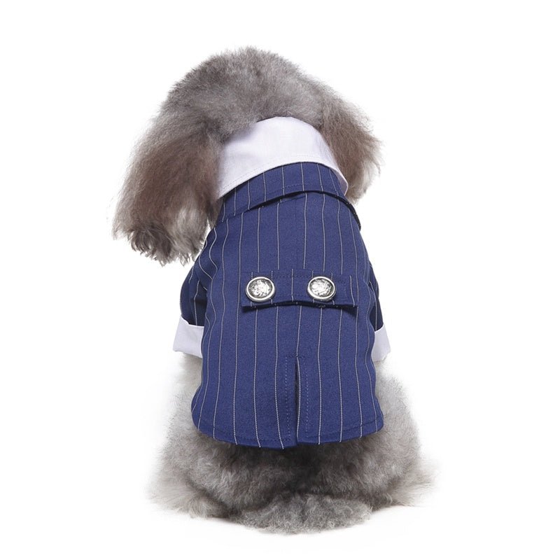 🐾 Dog Clothes Dress Tuxedo Wedding Dress – Eleganza su Quattro Zampe! 🐶💍 - Aky & Co.