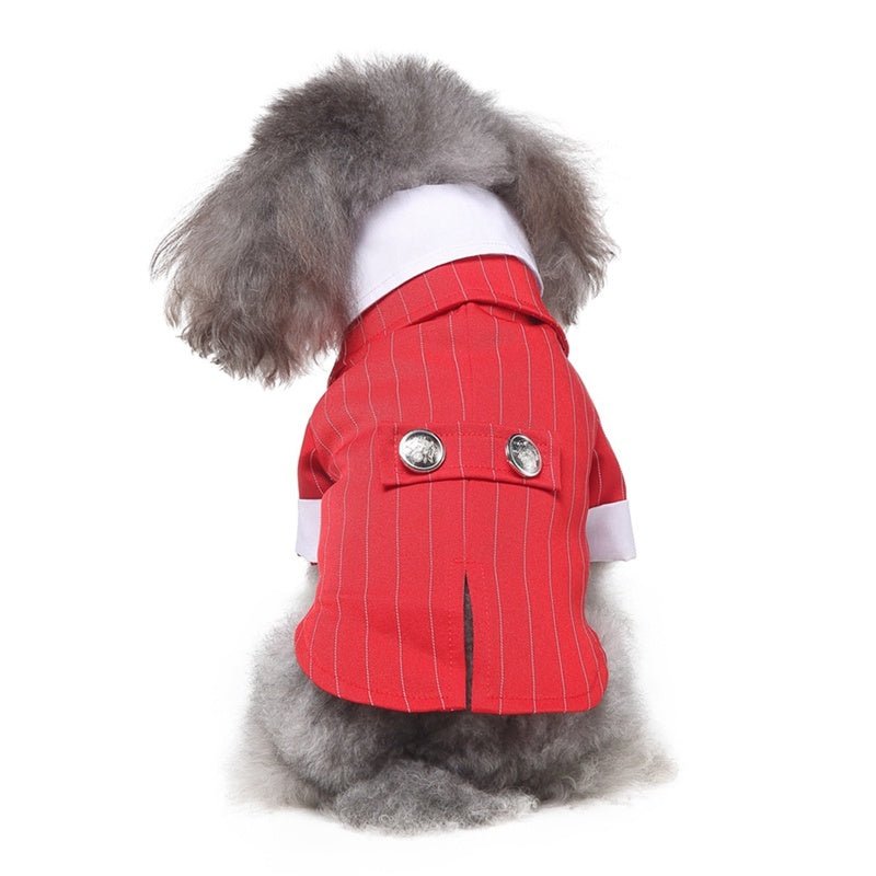 🐾 Dog Clothes Dress Tuxedo Wedding Dress – Eleganza su Quattro Zampe! 🐶💍 - Aky & Co.