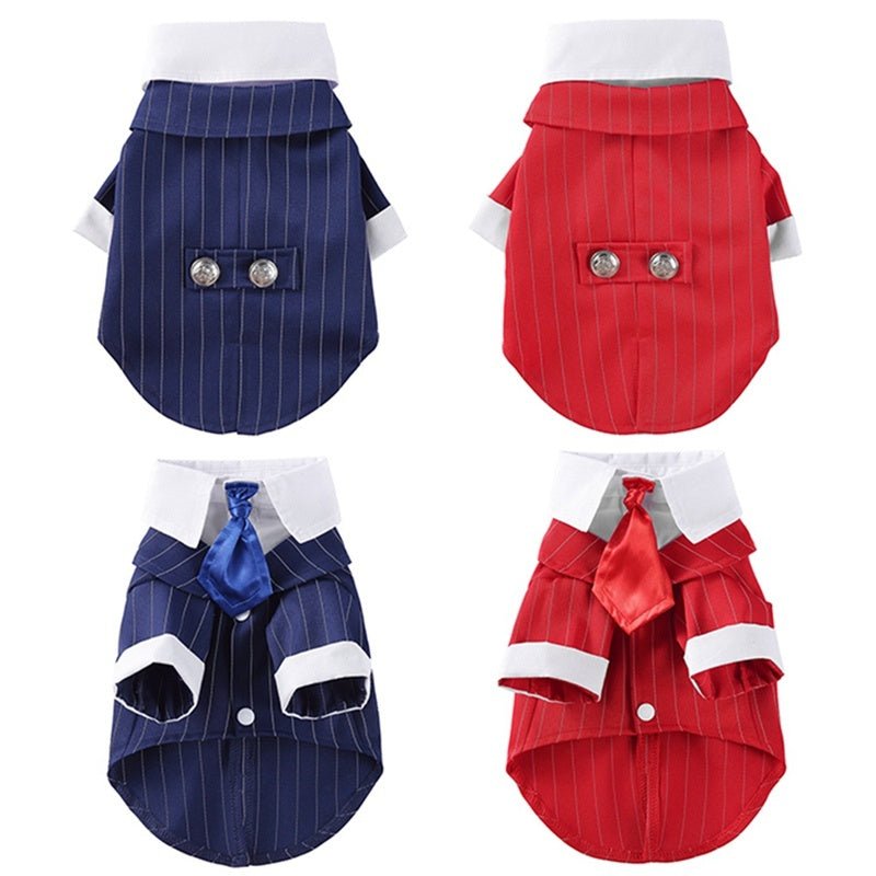 🐾 Dog Clothes Dress Tuxedo Wedding Dress – Eleganza su Quattro Zampe! 🐶💍 - Aky & Co.