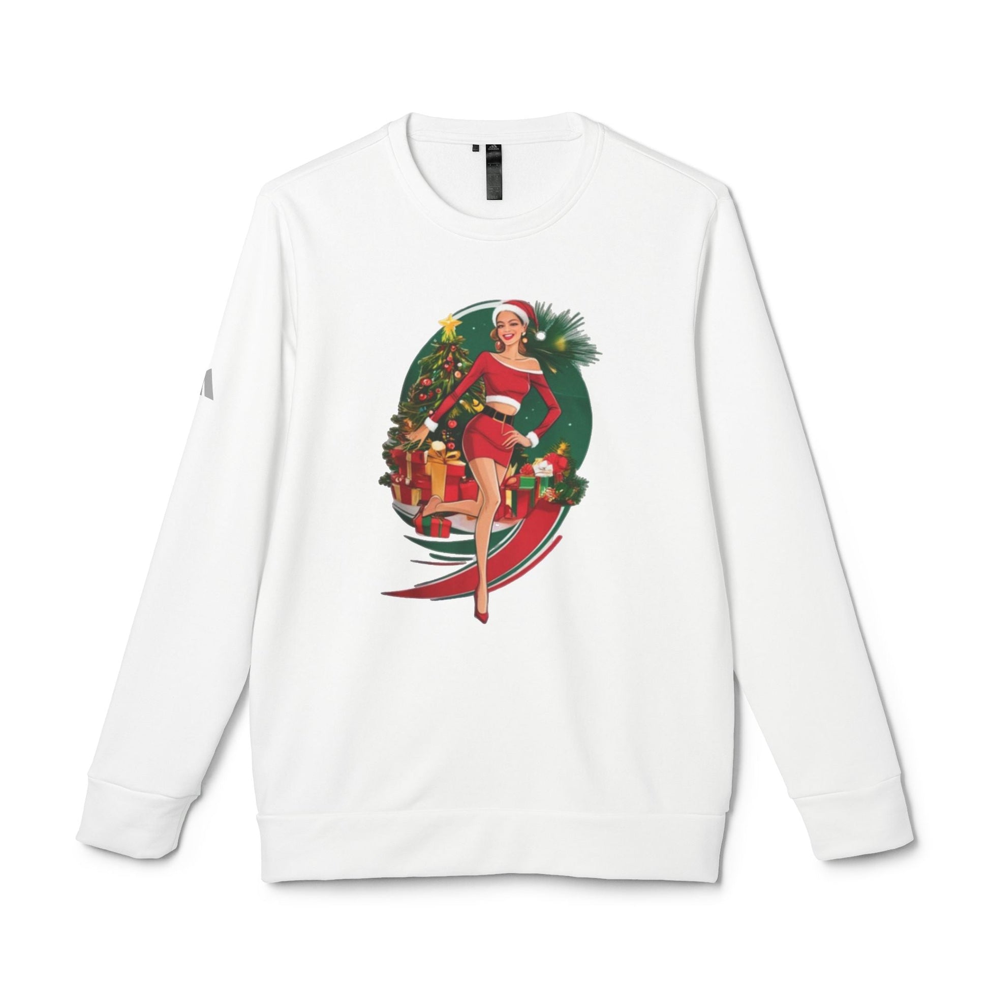 Felpa Girocollo Unisex Festiva - Design "Holiday Cheer" by Adidas - Aky & Co.