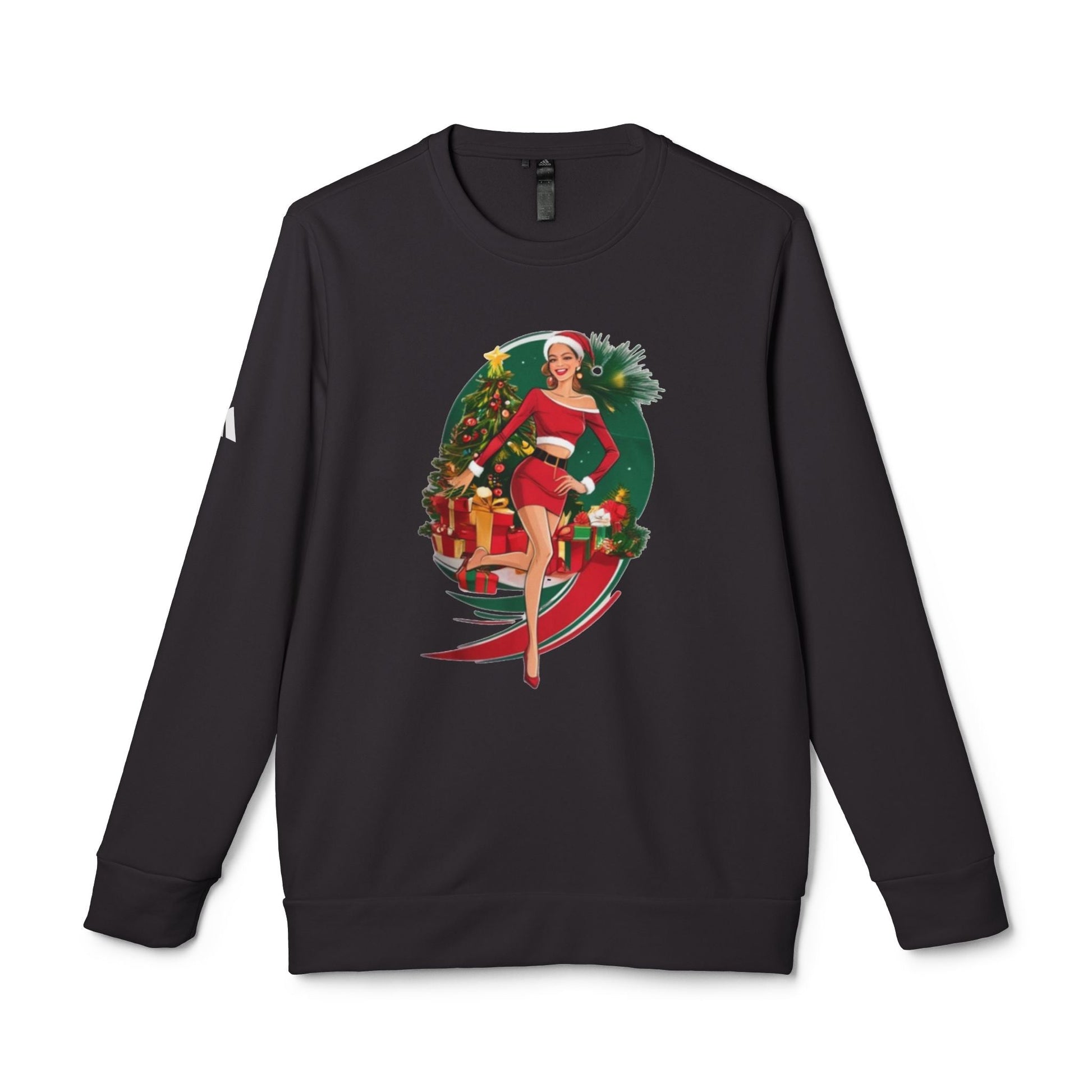 Felpa Girocollo Unisex Festiva - Design "Holiday Cheer" by Adidas - Aky & Co.