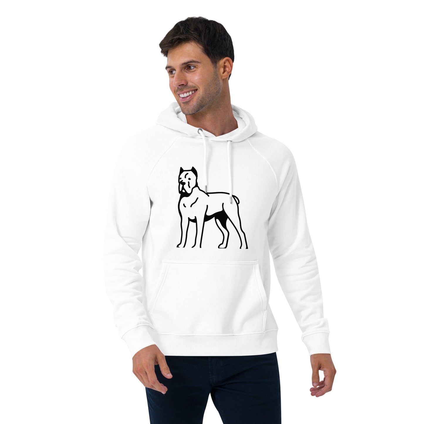Felpa Raglan Ecologica con Cappuccio Unisex – Super Morbida, in Cotone Organico e Poliestere Riciclato - Aky & Co.