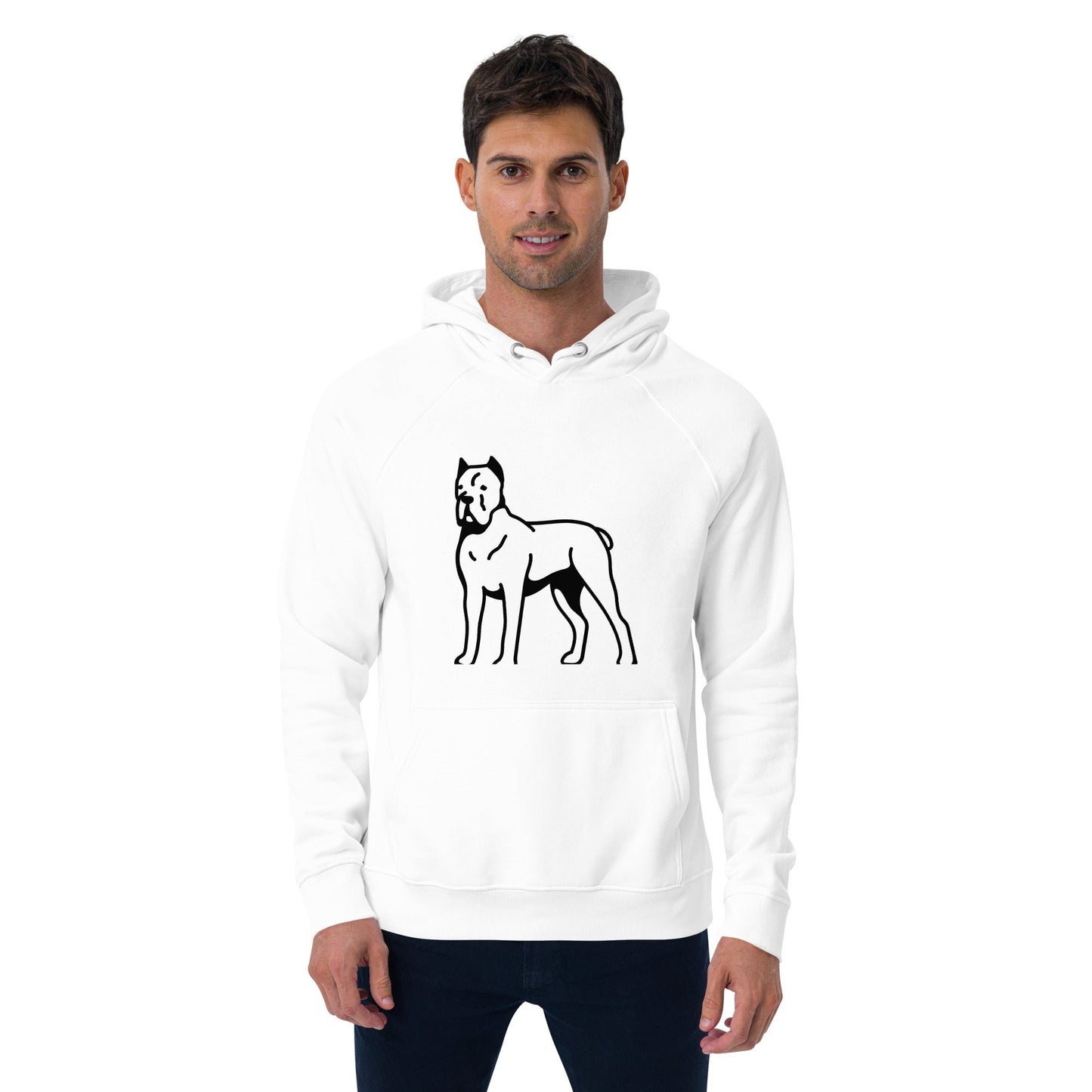 Felpa Raglan Ecologica con Cappuccio Unisex – Super Morbida, in Cotone Organico e Poliestere Riciclato - Aky & Co.