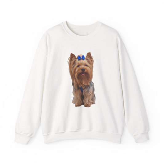 Felpa Yorkshire Terrier Aky – Ritratto e Impronte Colorate | AKYCO