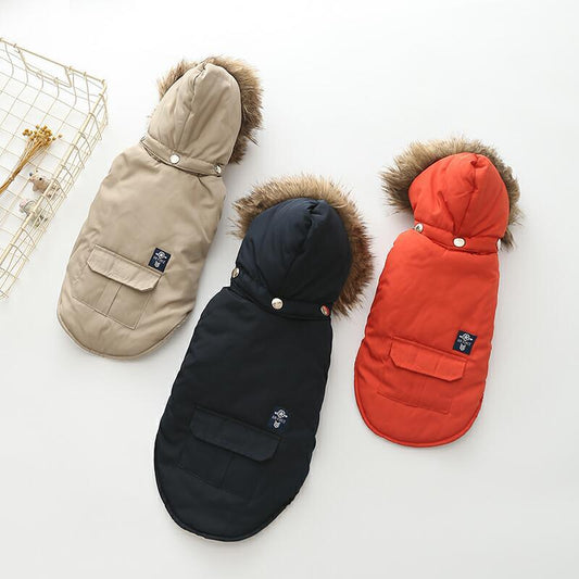 Giacca con Cappuccio per Cani - Abbigliamento Elegante e Comfort per Ogni Taglia - Aky & Co.