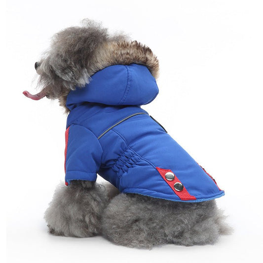 Giacca Invernale Imbottita per Cani con Cerniera - Vestiti per Animali Domestici, Protezione dal Freddo - Aky & Co.