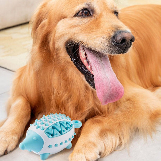 Giocattolo da Masticare per Cani in Gomma Naturale TPR - Distributore di Cibo, Igiene Dentale e Stimolazione Mentale - Aky & Co.