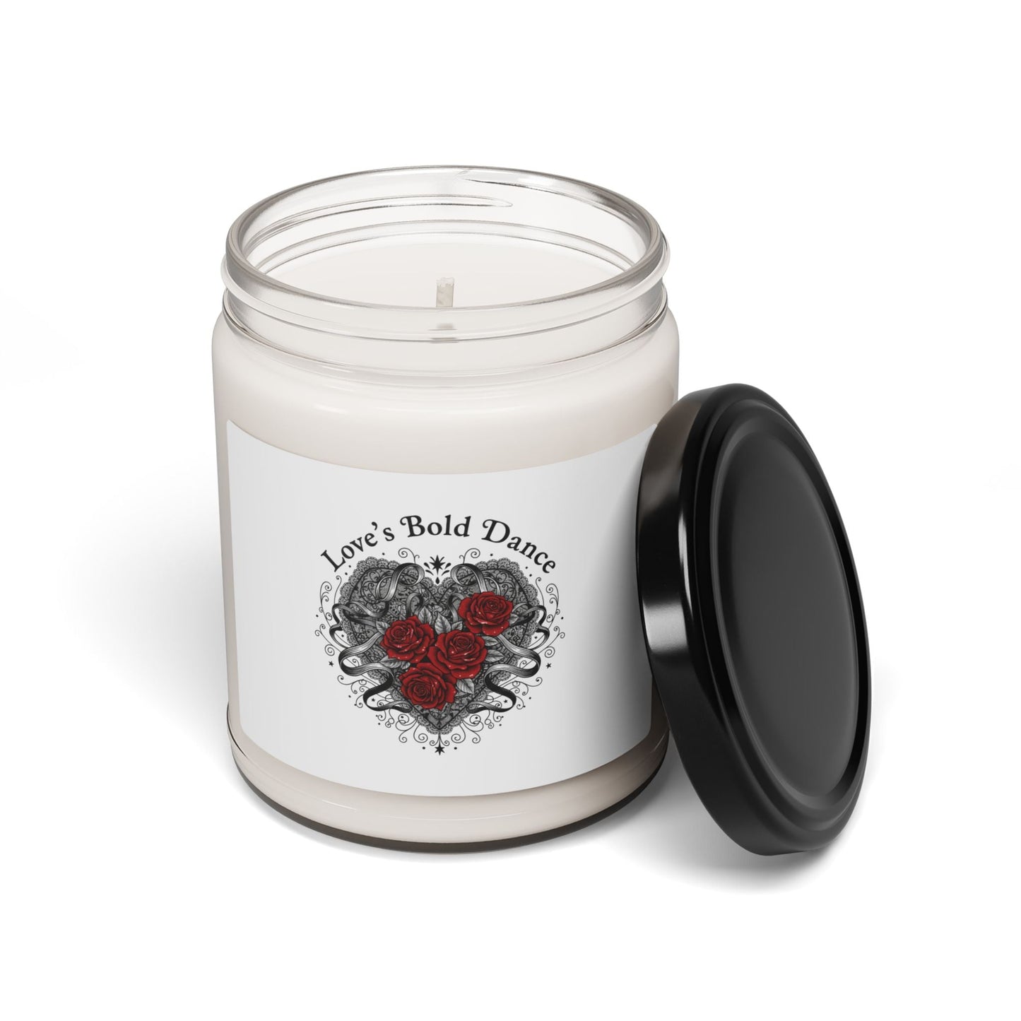 Gothic Romance Heart Candle, Soy Candle | 80s Nostalgia, New Romantic - AKYCO