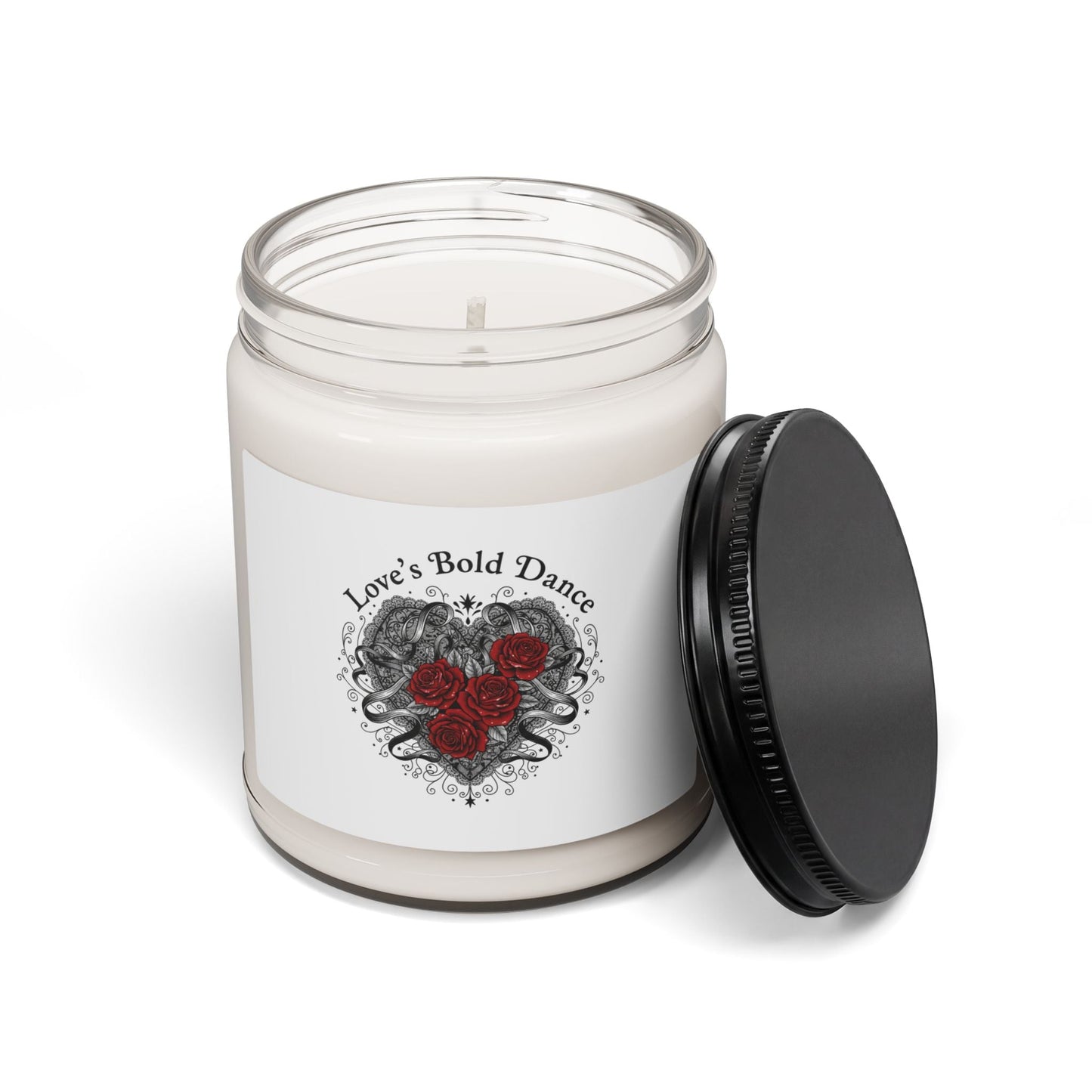 Gothic Romance Heart Candle, Soy Candle | 80s Nostalgia, New Romantic - AKYCO