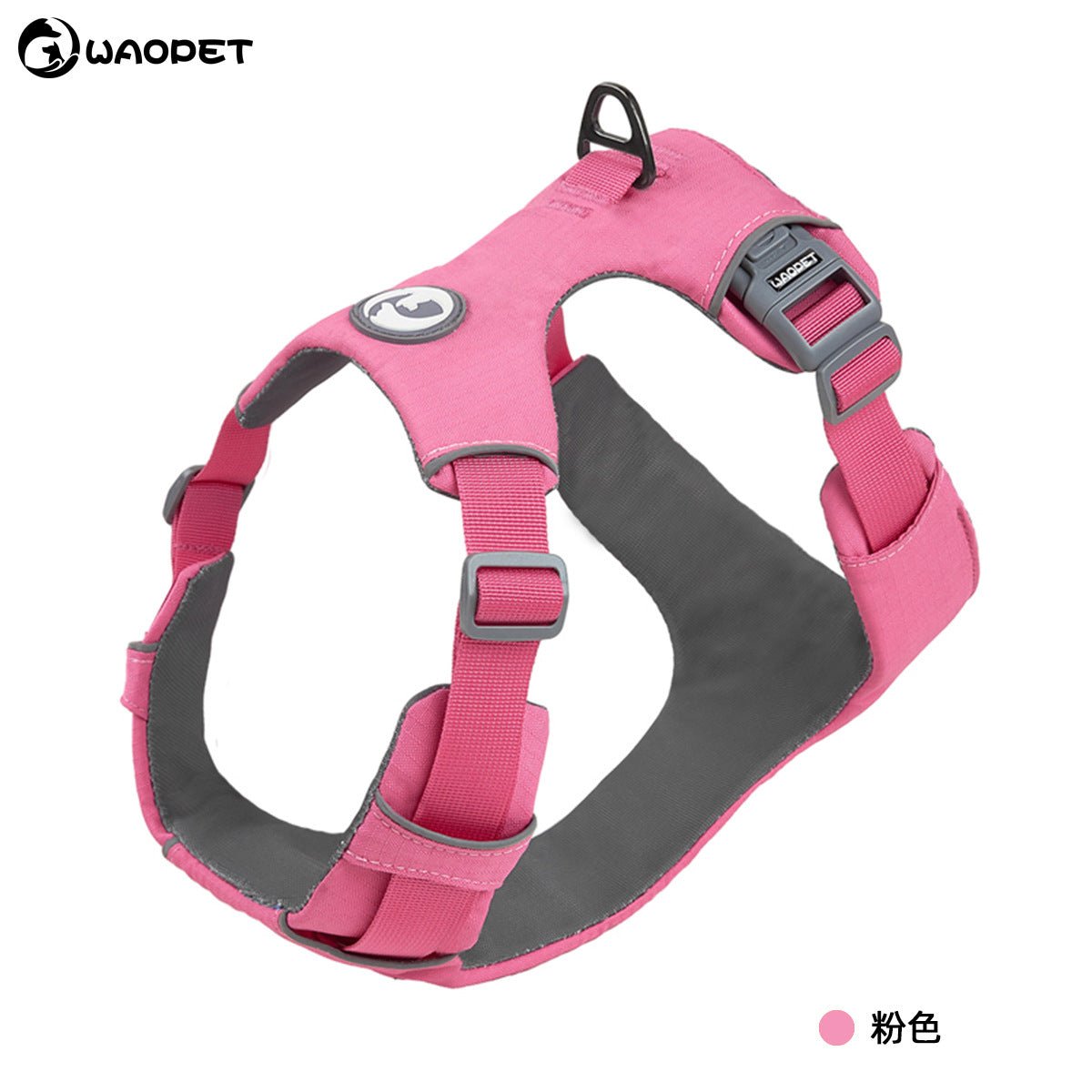 Imbracatura di sicurezza per cani, con funzione No - pull, durevole e comoda, adatta per cuccioli e cani di taglia media e grande, con riflettenti 3M. - Aky & Co.