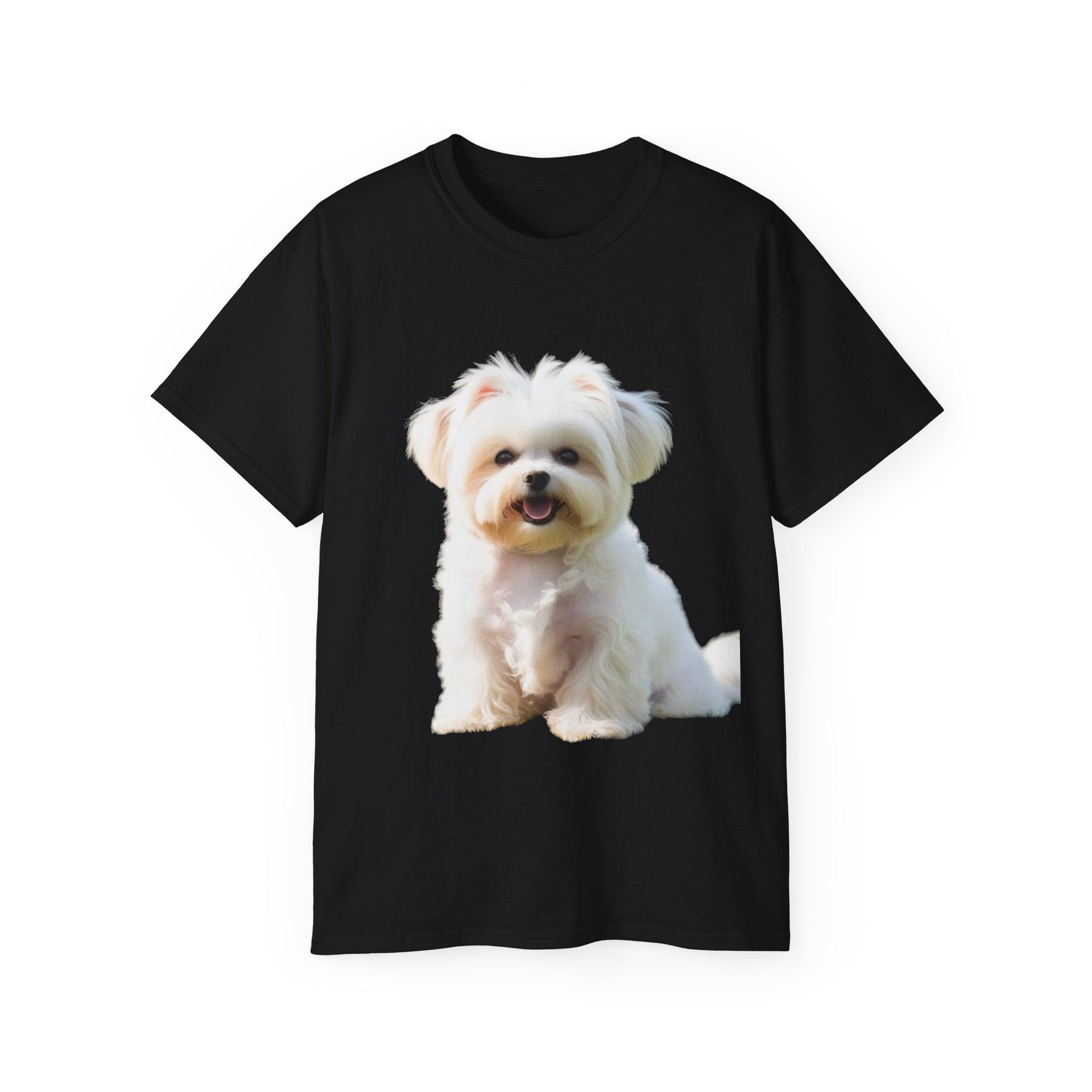 🐕 MAGLIETTA BICHON MALTEZ RITRATO - Maglietta Unisex Ultra Cotone - Aky & Co.