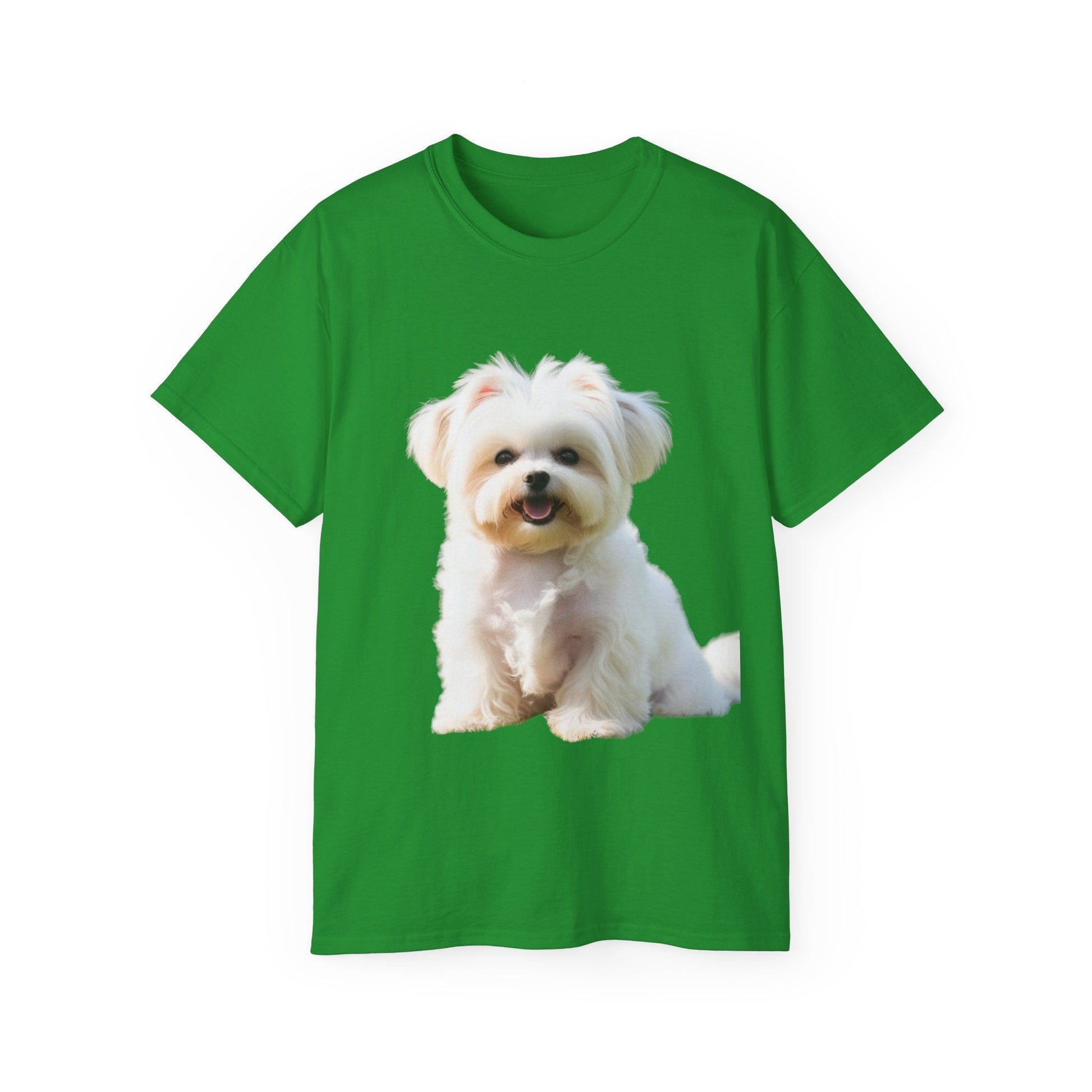 🐕 MAGLIETTA BICHON MALTEZ RITRATO - Maglietta Unisex Ultra Cotone - Aky & Co.
