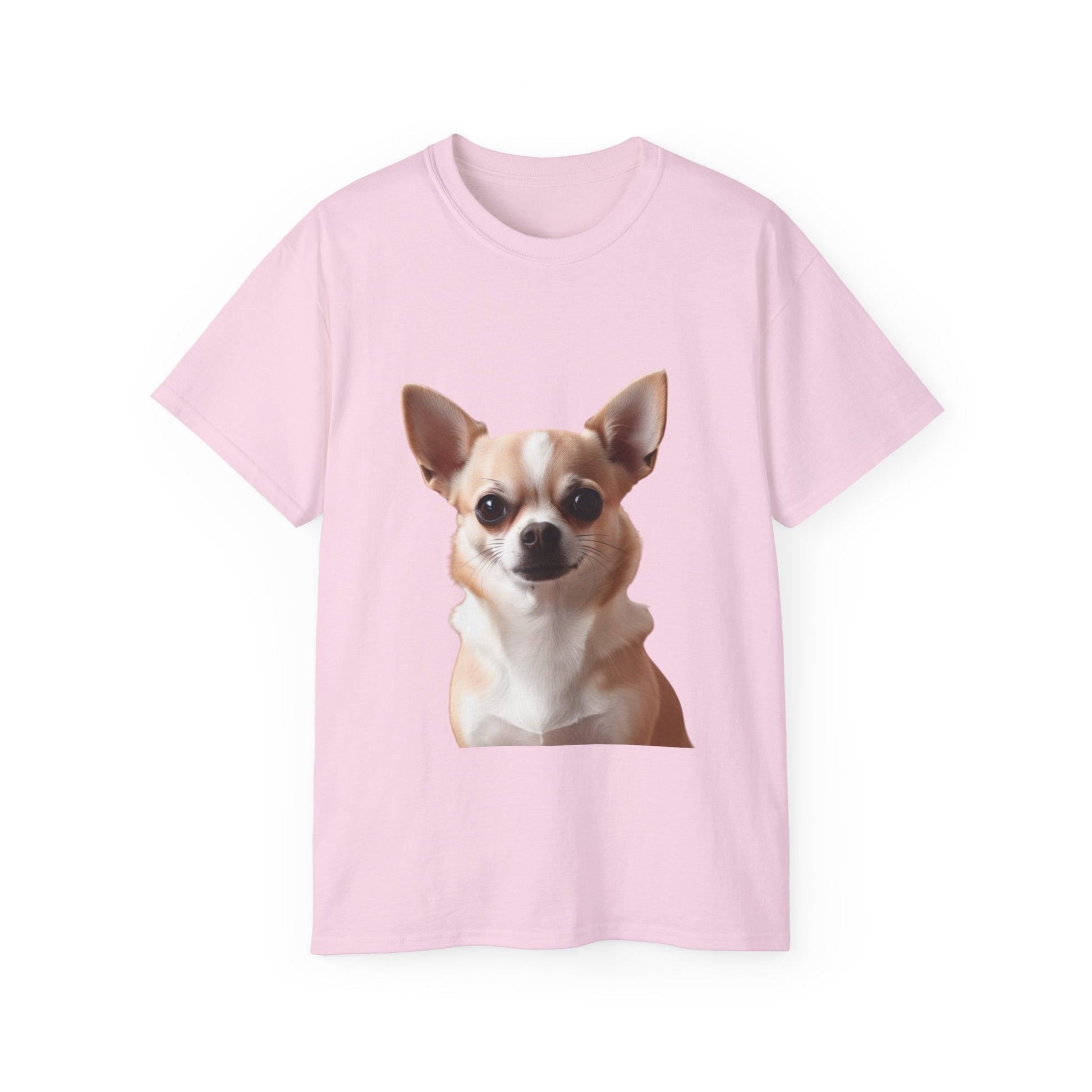 Maglietta Chihuahua Lover Unisex Ultra Cotone - T-Shirt con Disegno Cane Carino - AKYCO