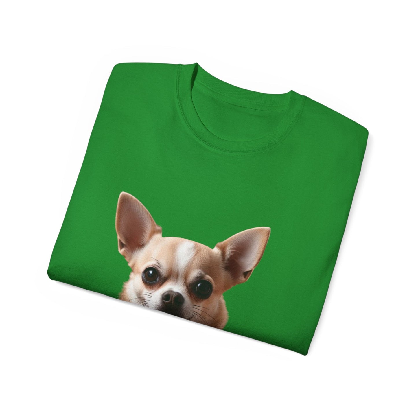 Maglietta Chihuahua Lover Unisex Ultra Cotone - T-Shirt con Disegno Cane Carino - AKYCO